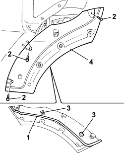 SCUFF PANEL SIDE MOULDING (ONE) - R+R