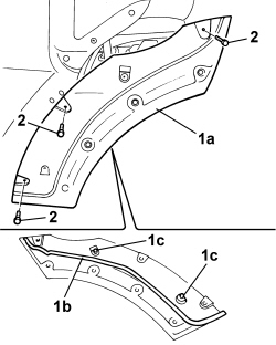 SCUFF PANEL SIDE MOULDING (ONE) - R+R