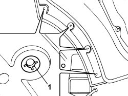 SCUFF PANEL SIDE MOULDING (ONE) - R+R