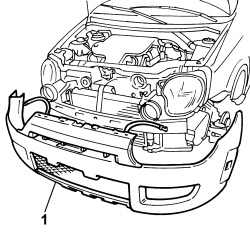 R.R. FRONT BUMPER