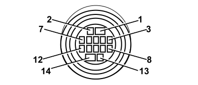 F010 LEFT HEADLAMP