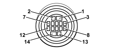 F010 LEFT HEADLAMP