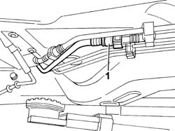 Rear fuel delivery line - r r
