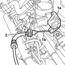 Accelerator control cable - r + r