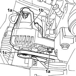 Alternator drive belt - r + r