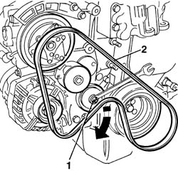 Engine - position on stand and remove