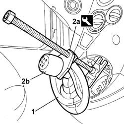 Gear lever knob - r + r