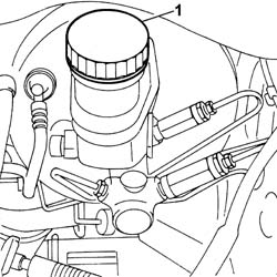 Brake fluid reservoir plug - r + r