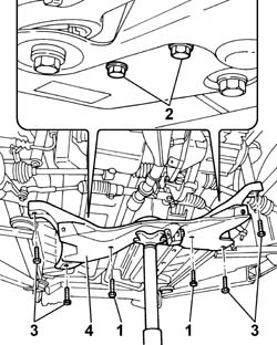 Front suspension beam - r r