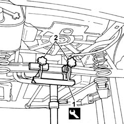 Rear suspension dampers - r r