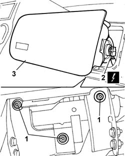 AIR BAG MODULE - Passenger side - R.R.