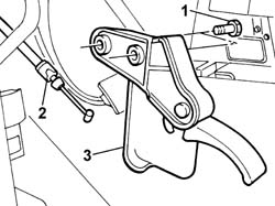 Boot lid opening lever - r+r