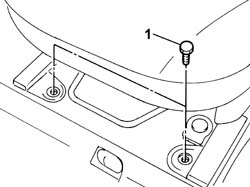 Front seat with side bag r r