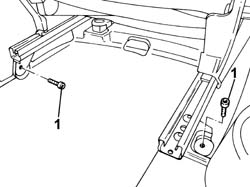 Front seat with side bag r r