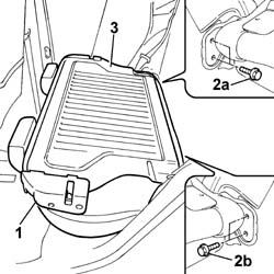 Rear seat squab - r r