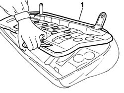 Rear seat cushion ribbing - r r