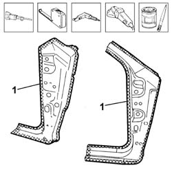 R.R. FRONT PILLAR