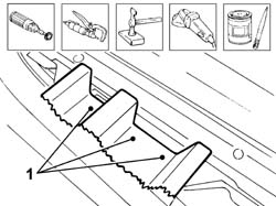 R.R. ROOF SUPPORT CROSSMEMBER