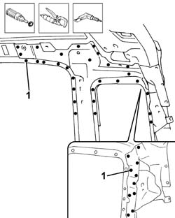 R.R. REAR WING FRAME