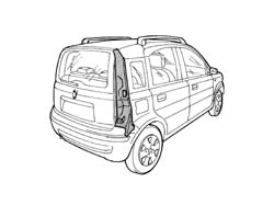 Tail light seat
