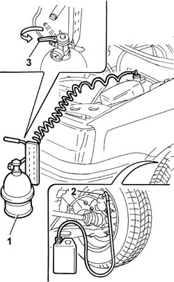 Hydraulic brake system bleed air