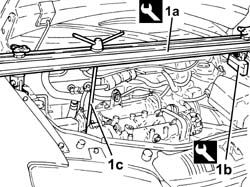Single cylinder head extension - change gasket
