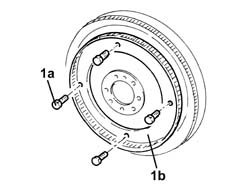 Phonic wheel on flywheel - r r