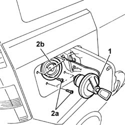 Fuel filler pipe - rigid section - r r
