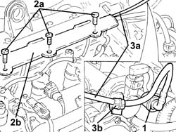 Fuel line from manifolds - r r