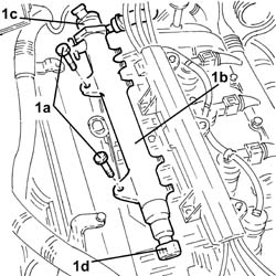 Fuel delivery manifold - r r