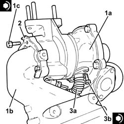 TURBOCHARGER with CATALYTIC CONVERTER - R.R.