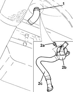 Engine oil vapour separator - r + r