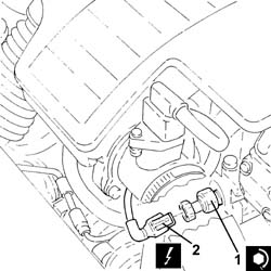 Engine oil pressure warning light switch - r + r