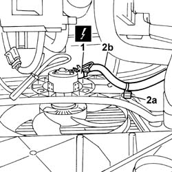 Radiator cooling fan - r r with air conditioner