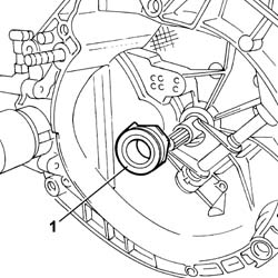 Thrust bearing - r + r with gearbox removed