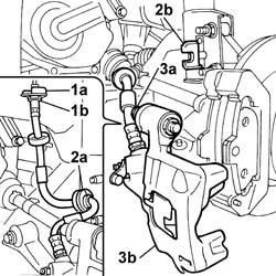 FRONT BRAKE CALIPER (one) - R.R.