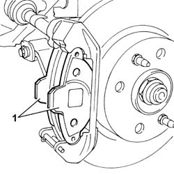 Front brake discs r r