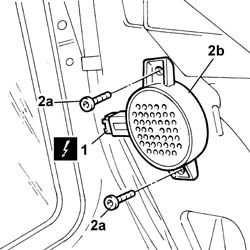 Parking obstacle detection device buzzer - r r