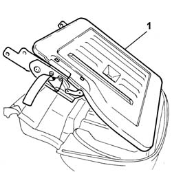 Split, (two seater), BACKREST COVER - Replacement