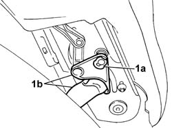 Rear CUSHION COVER, (single), removed - Replacement