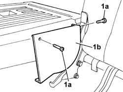 Rear seat BACKREST locking/release CABLE - R.R.
