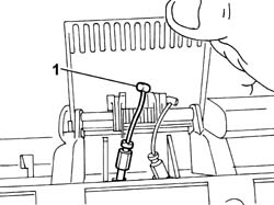 Rear seat sliding control CABLE - R.R.