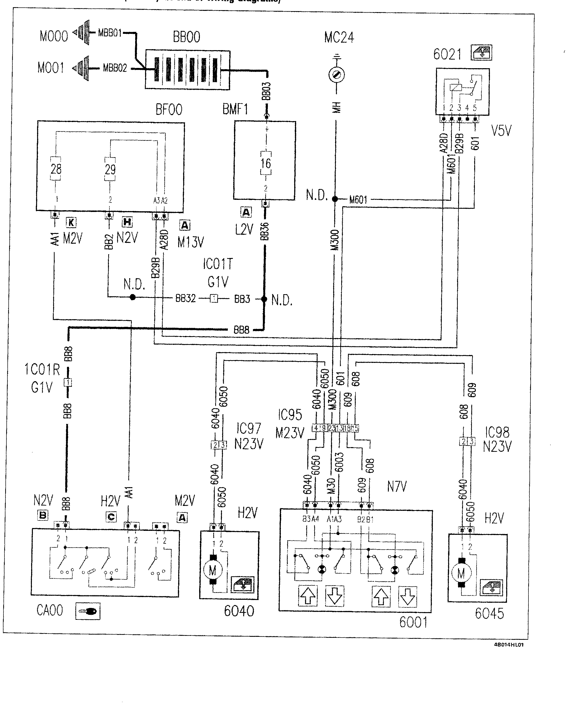 Fiat Scudo wiring diagram: 55 ELECTRICAL EQUIPMENT – Wiring diagrams (2002 update)