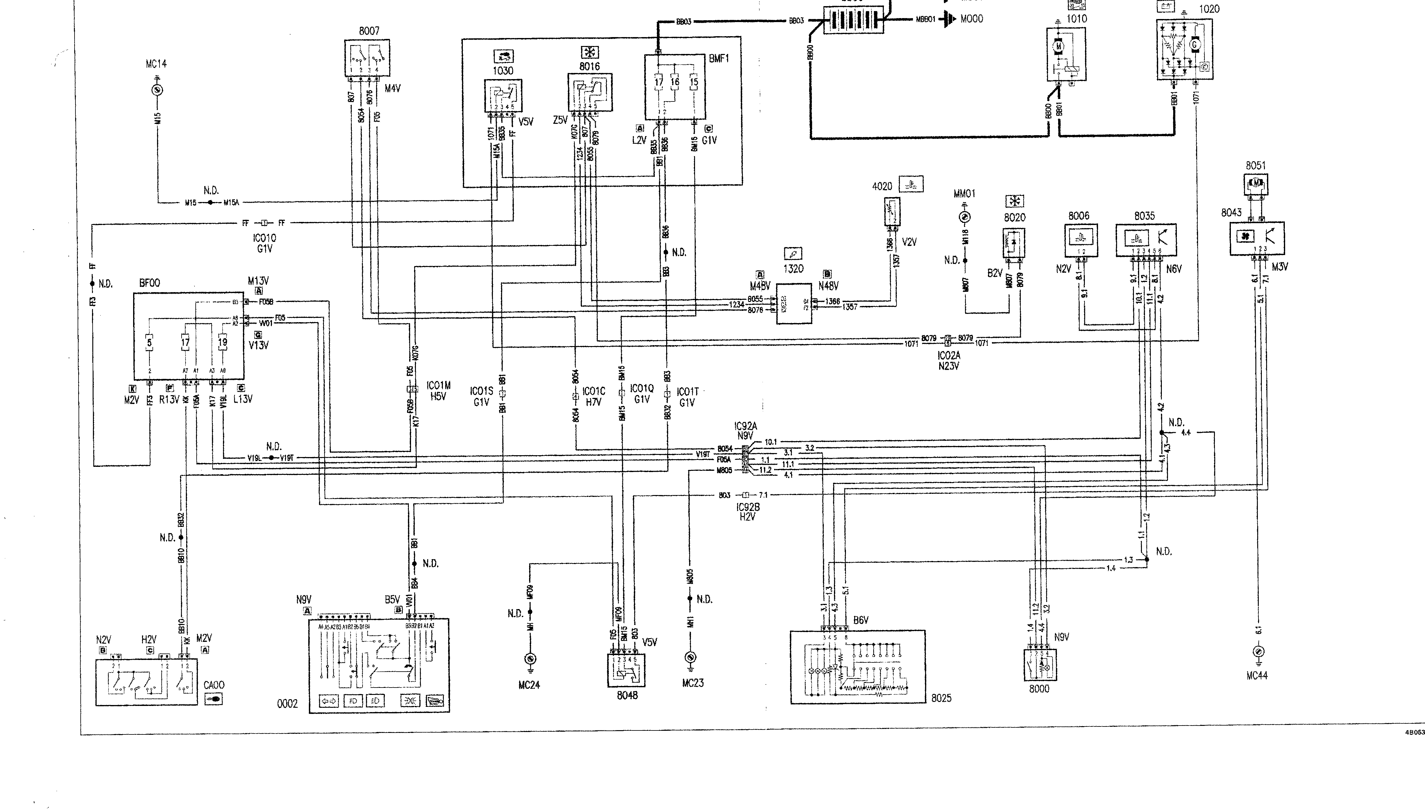 Fiat Scudo wiring diagram: 55 ELECTRICAL EQUIPMENT – Wiring diagrams (2002 update)