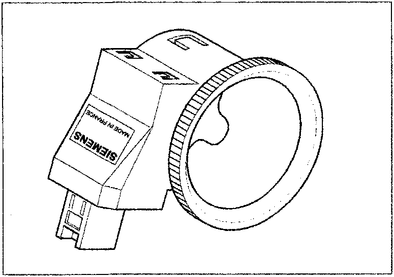 View of transponder receiver (aerial)