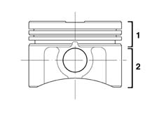 Pistons and connecting rods