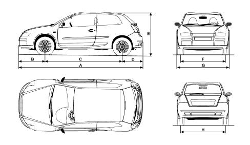 3 door saloon versions