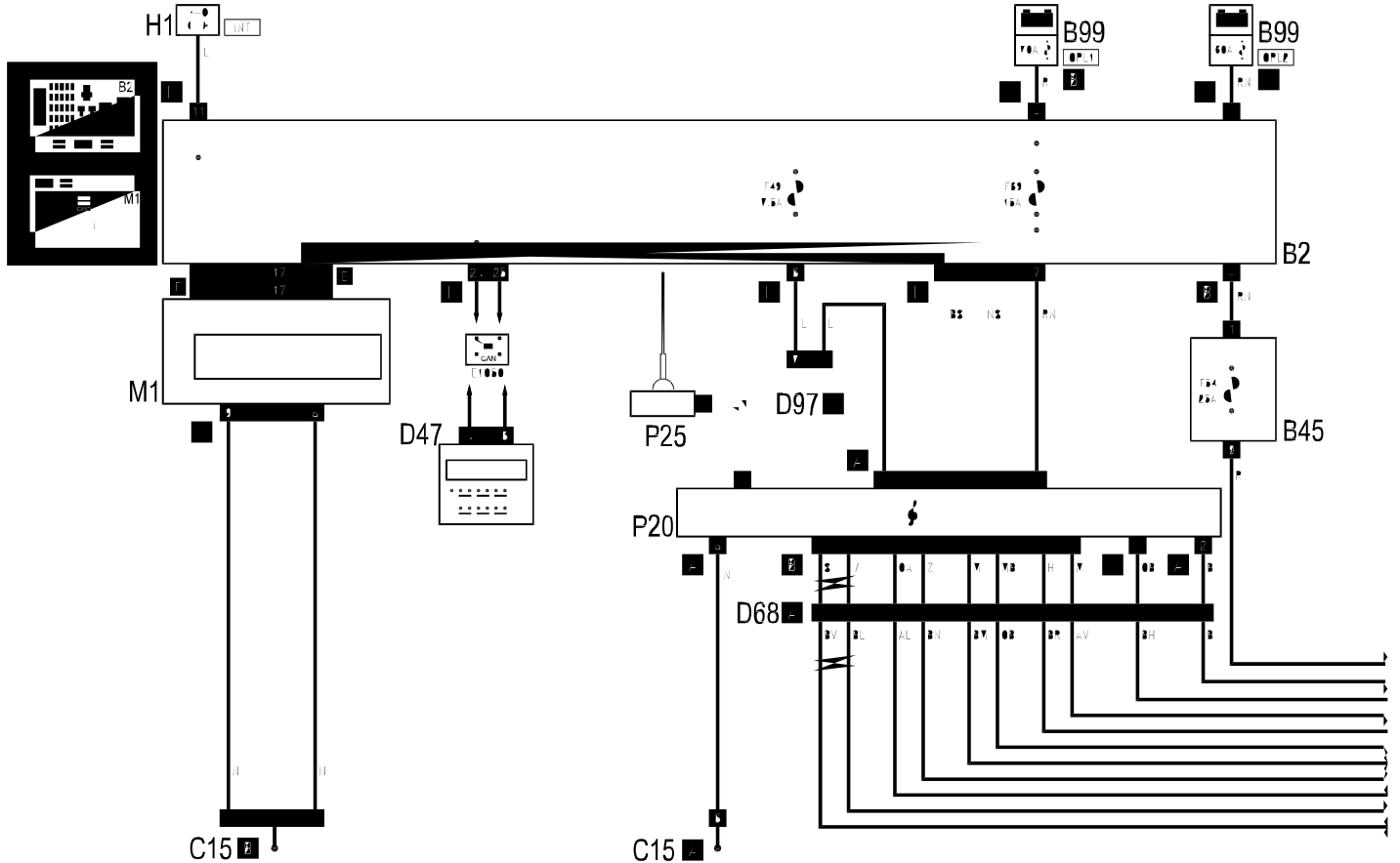 RADIO - Wiring diagram