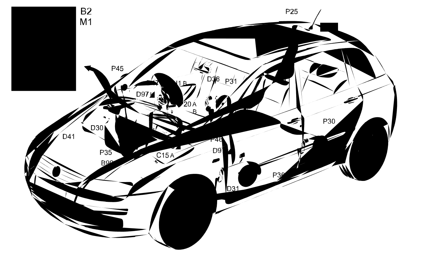 RADIO - Location of components