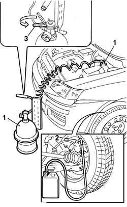 Hydraulic brake system bleed air